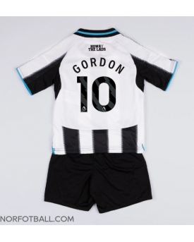 Billige Fotballdrakt Newcastle United Anthony Gordon #10 Replika Hjemmedraktsett Barn 2025-26 Kortermet (med bukser)